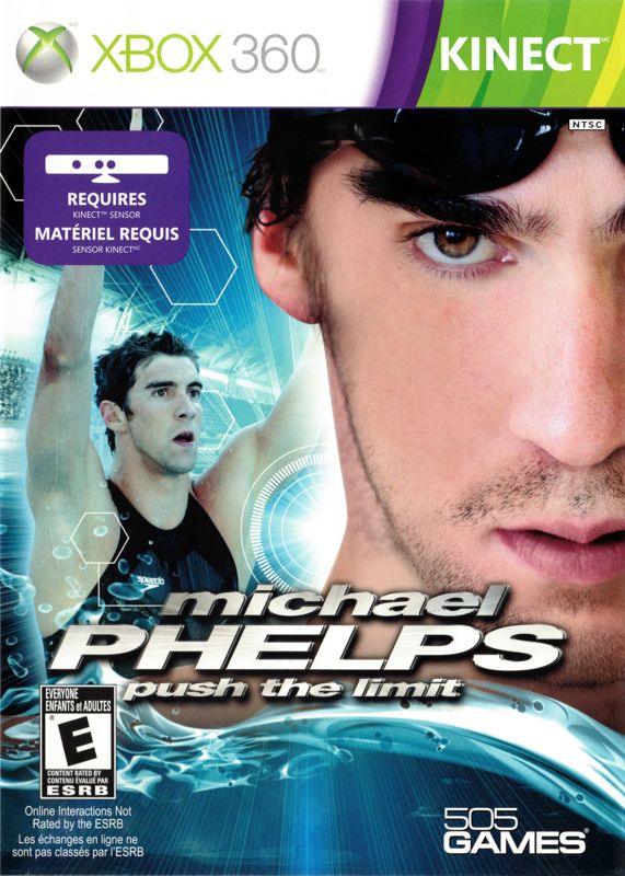 Michael Phelps: Push The Limit box art for Xbox 360